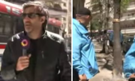 un cronista de el trece sufrio un terrible robo mientras hacia un movil un cronista de el trece sufrio un terrible robo mientras hacia un movil