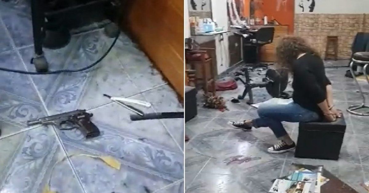 Dos delincuentes asaltaron una peluquería