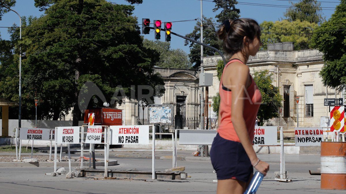 Exrotonda de Unión: este viernes se habilitará un nuevo tramo y prevén terminar la obra los primeros días de abril
