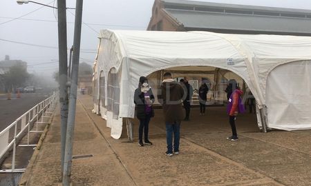 Se inauguró el vacunatorio en La Redonda. Se inauguró el vacunatorio en La Redonda.