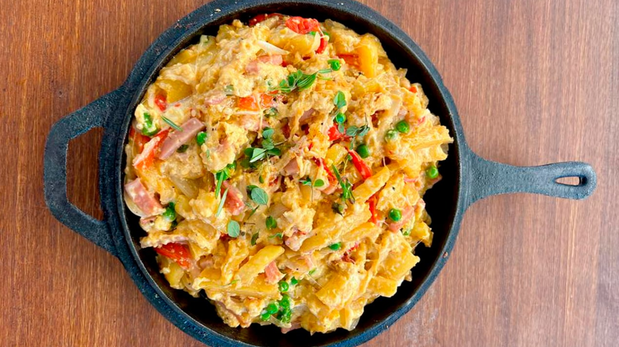 Revuelto gramajo en 3 pasos y pocos ingredientes: la receta fácil y deliciosa