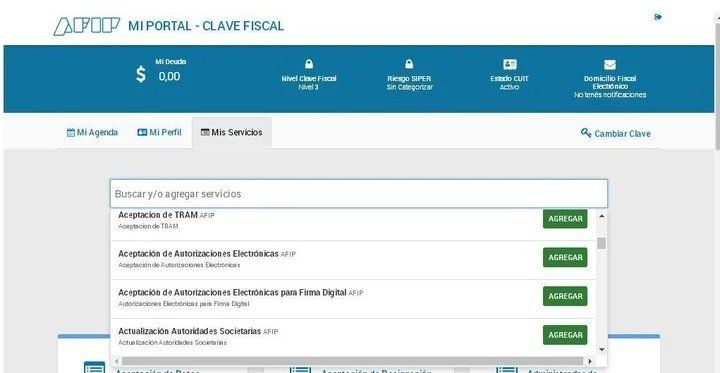 Se realiza desde el portal digital del organismo.