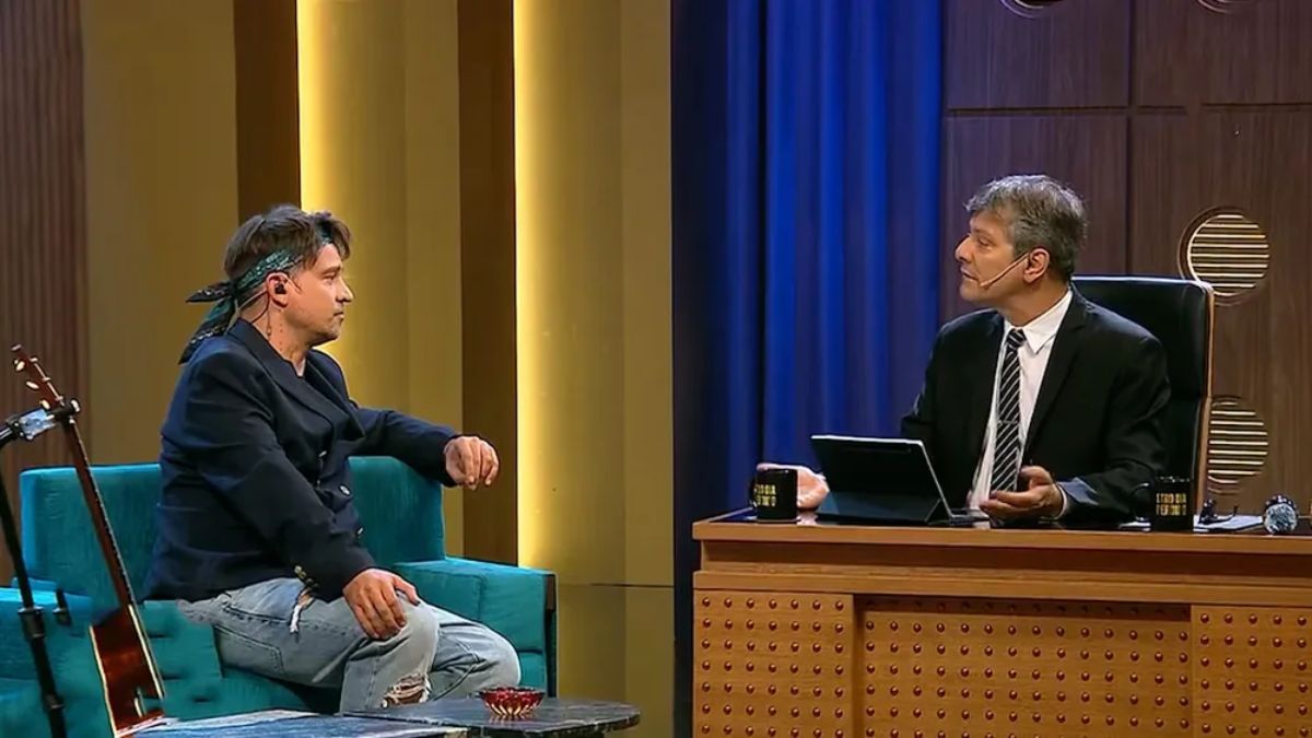 Chano pas&oacute; por "Otro d&iacute;a perdido", el programa conducido por Mario Pergolini.