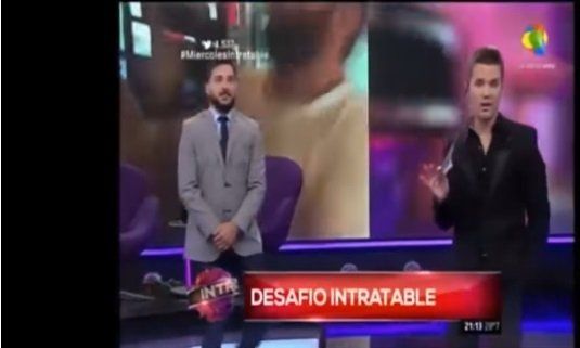Diego Brancatelli se sumó al #DesafíoBaila con sus compañeros de Intratables
