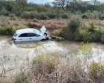 El accidente ocurrió a la altura del kilómetro 38, en jurisdicción de Vera. El accidente ocurrió a la altura del kilómetro 38, en jurisdicción de Vera.