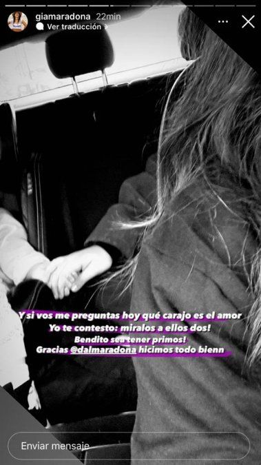 El mensaje de Gianinna a Dalma Maradona.