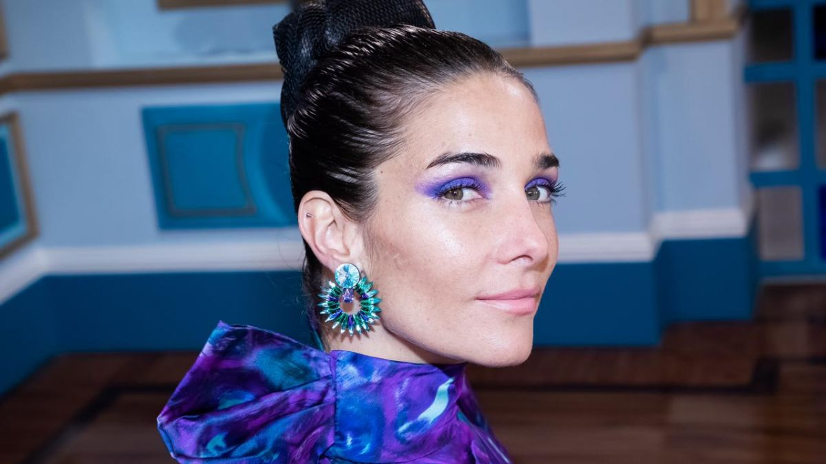 Juana Viale se manifestó en contra de la suspensión de las clases presenciales. En la mesa estaban María Julia Oliván