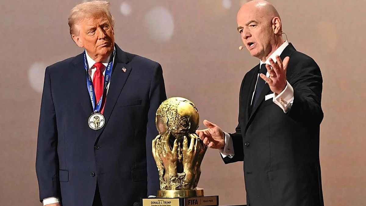 Donald Trump y Gianni Infantino afianzaron su relación institucional durante la organización de la Copa del Mundo. Donald Trump y Gianni Infantino afianzaron su relación institucional durante la organización de la Copa del Mundo.
