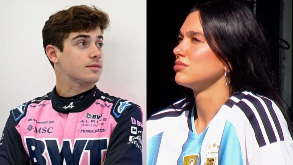 Franco Colapinto fue rápido con Dua Lipa y le dejó un sorpresivo mensaje: Que venga...