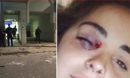 El brutal ataque de un policía a una amiga de Úrsula que pedía Justicia por el femicidio El brutal ataque de un policía a una amiga de Úrsula que pedía Justicia por el femicidio