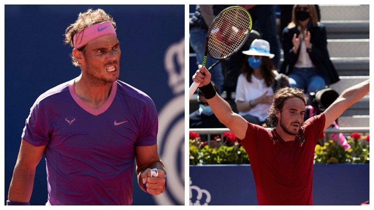 El mallorquí Rafael Nadal y el griego Stefanos Tsitsipas definirán el ATP 500 de Conde de Godó
