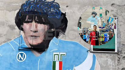 El video en Nápoles, la ciudad de Diego Maradona, que emocionó a todo Colón