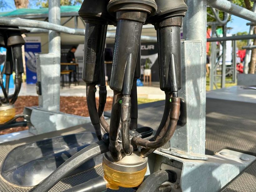 Tambos más eficientes: cómo funcionan los rotativos inteligentes que Weizur llevó a TodoLáctea Tambos más eficientes: cómo funcionan los rotativos inteligentes que Weizur llevó a TodoLáctea