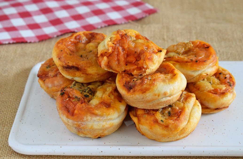 Bollitos de pizza