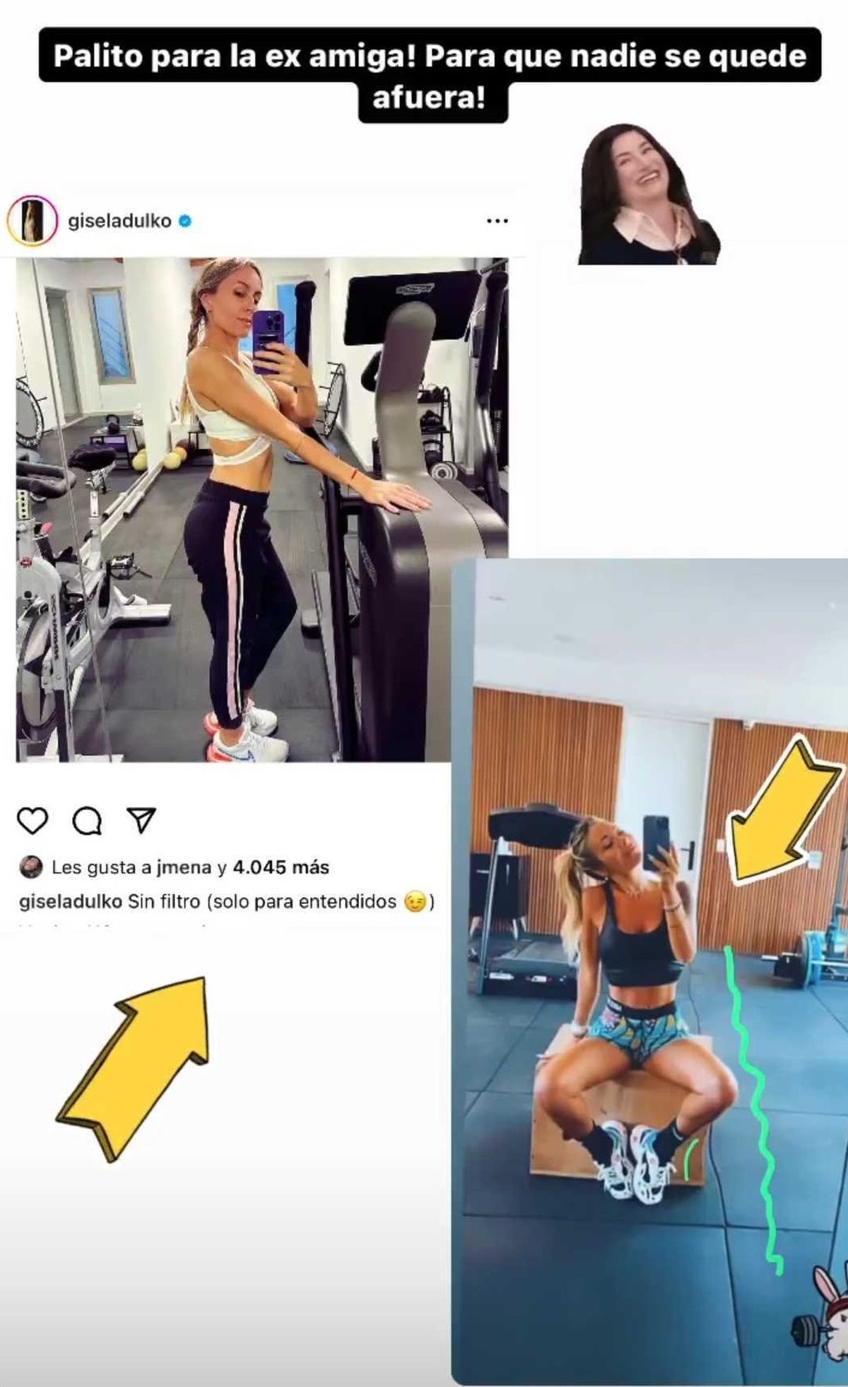 Gisela Dulko se burló de Verónica Laffitte, la nueva pareja de Fernando Gago.