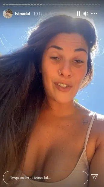 A través de sus historias de Instagram, Ivana Nadal dio a conocer que ya lleva 3 meses viajando.