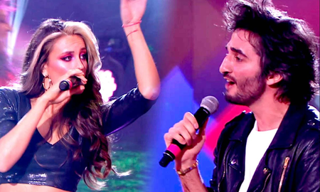 Melina Lezcano y Juan Pérsico Melina Lezcano y Juan Pérsico