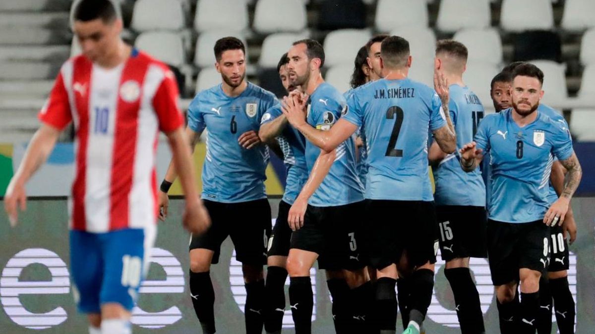 Uruguay derrotó a Paraguay y enfrentará a Colombia en los cuartos de final de la Copa América.