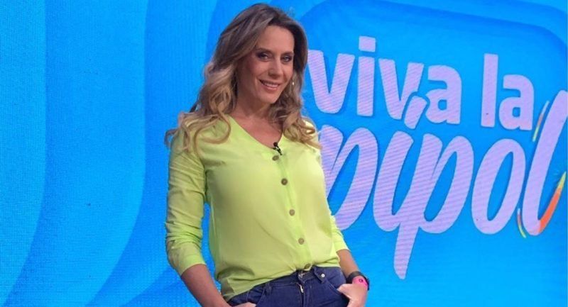 Rocío Marengo se dio un terrible golpe en un programa y casi aplasta a un nene