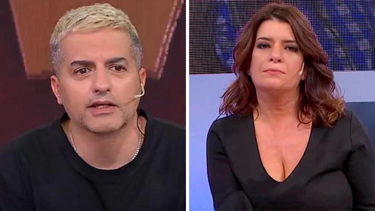 Andrea Taboada compartió la captura de pantalla que confirma el bloqueo de Ángel de Brito.&nbsp;