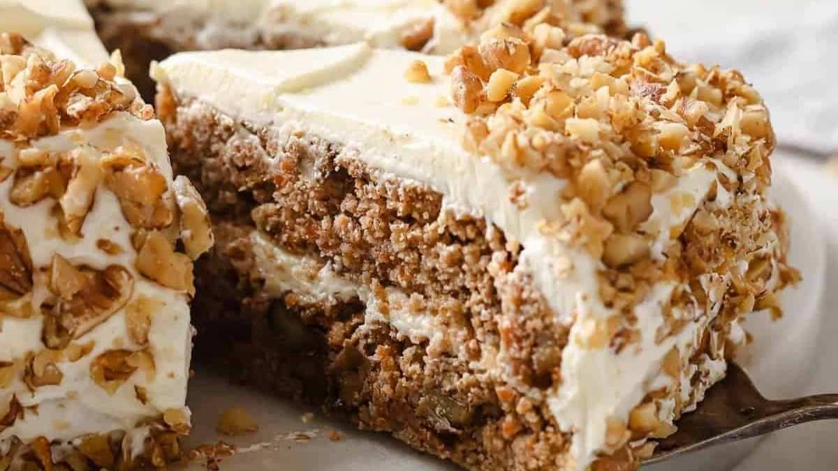 Receta de carrot cake sin TACC.