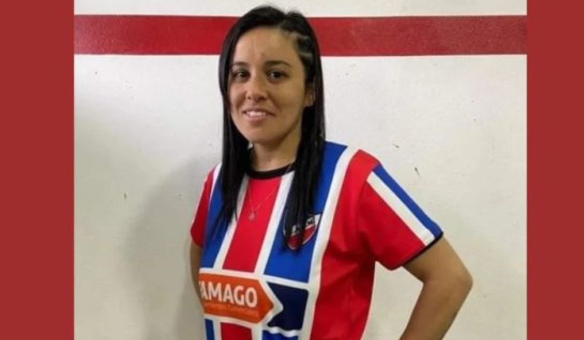Una futbolista de la localidad de Maggiolo