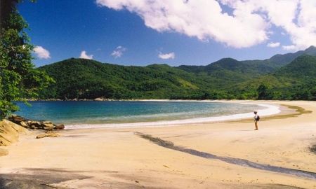 Praia Dois Rios combina selva, ríos y océano en un entorno casi virgen. Praia Dois Rios combina selva, ríos y océano en un entorno casi virgen.