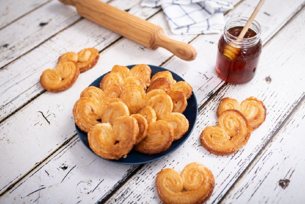 Cómo preparar palmeritas de hojaldre caseras