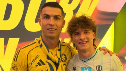 ¿Quién es el santafesino que enfrentó a Cristiano Ronaldo en Arabia Saudita?: cumplió el sueño del pibe