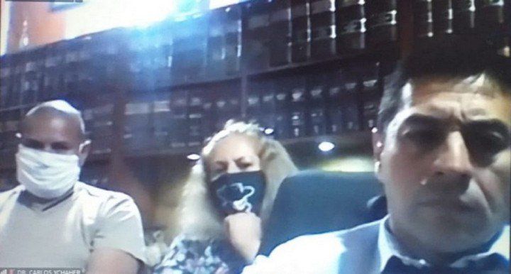 La audiencia imputativa se realizó el jueves a través de la plataforma Zoom.