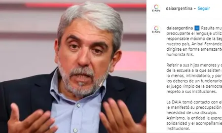 Las palabras del Ministro de Seguridad generaron una gran indignación en las redes. Las palabras del Ministro de Seguridad generaron una gran indignación en las redes.