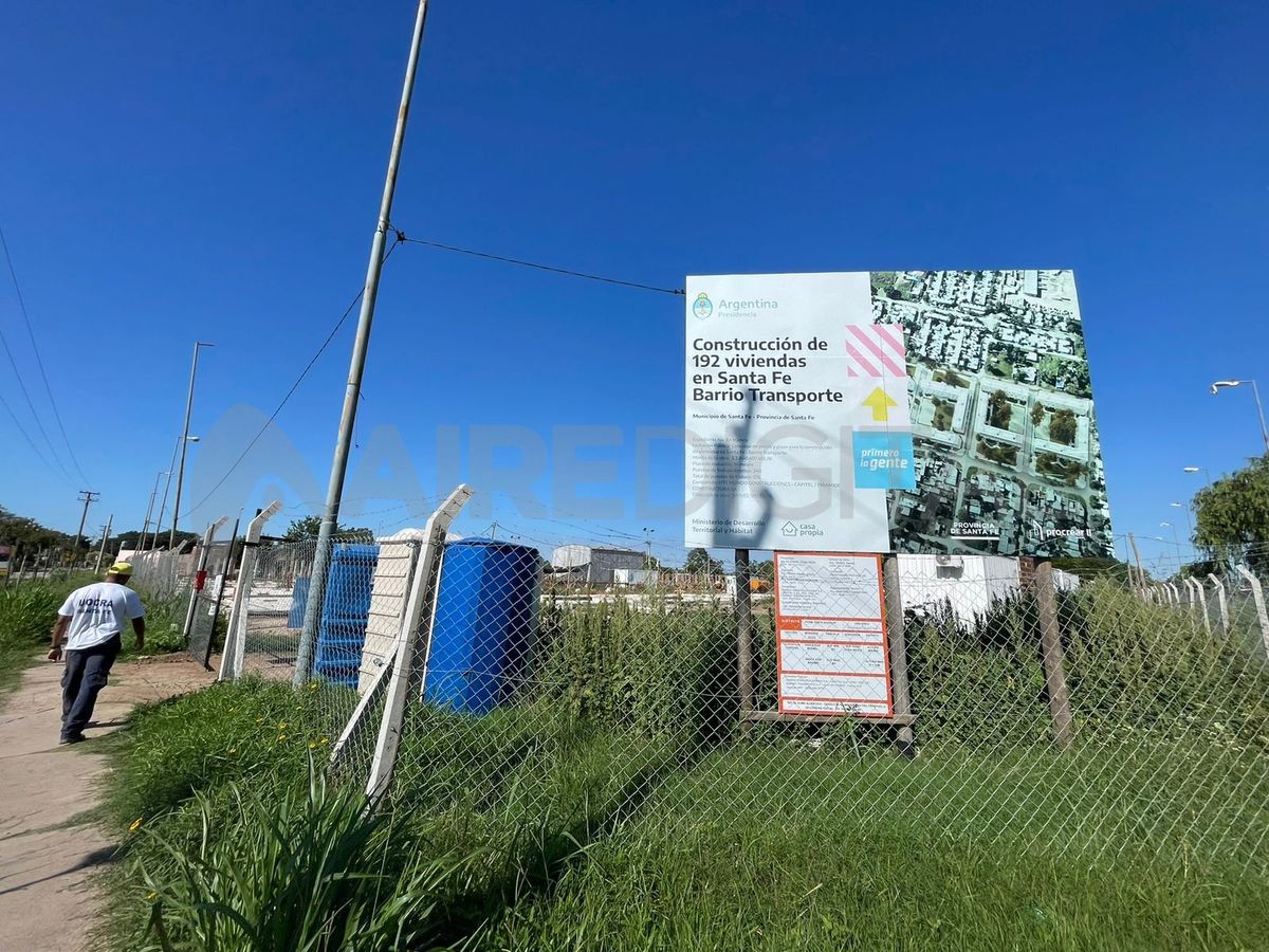Santa Fe: despidieron a 29 trabajadores de la obra de Procrear II en barrio Transporte