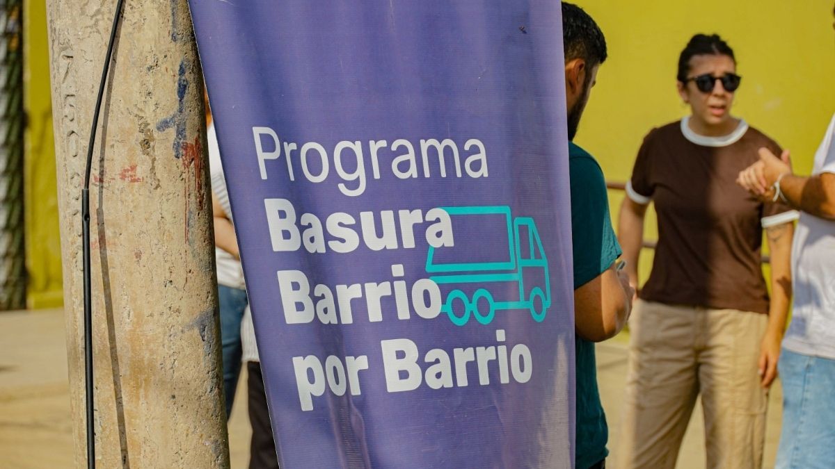 En el marco del programa Basura Barrio por Barrio