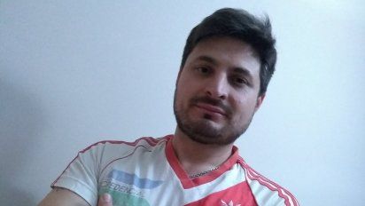 Así sufrió la derrota en la Libertadores Hernán Santarsiero, relator partidario de River