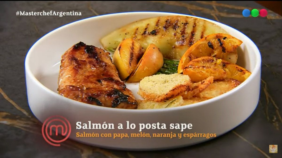 El plato de Alex Caniggia