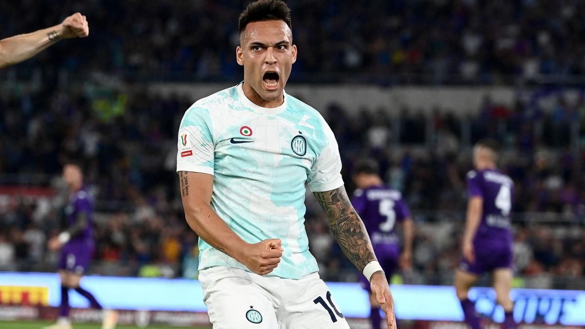 Lautaro Martínez anotó los dos tantos en el Inter. Lautaro Martínez anotó los dos tantos en el Inter.