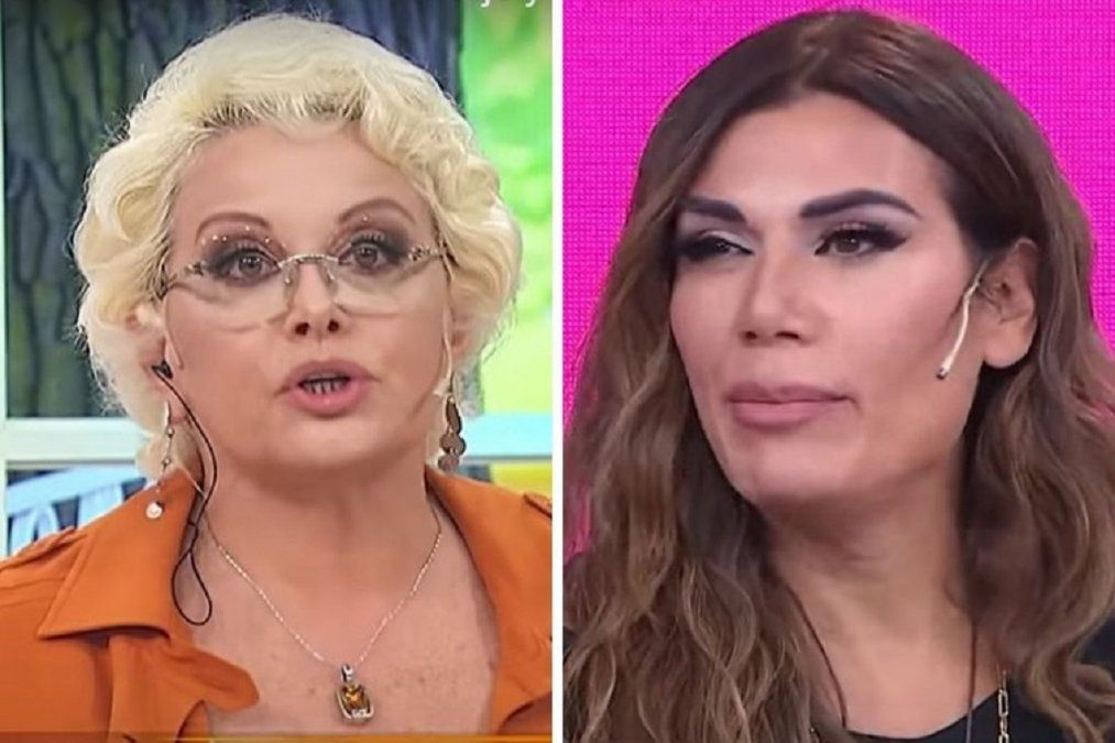 Carmen Barbieri se enfrentó a Florencia de la V y quebró en llanto.