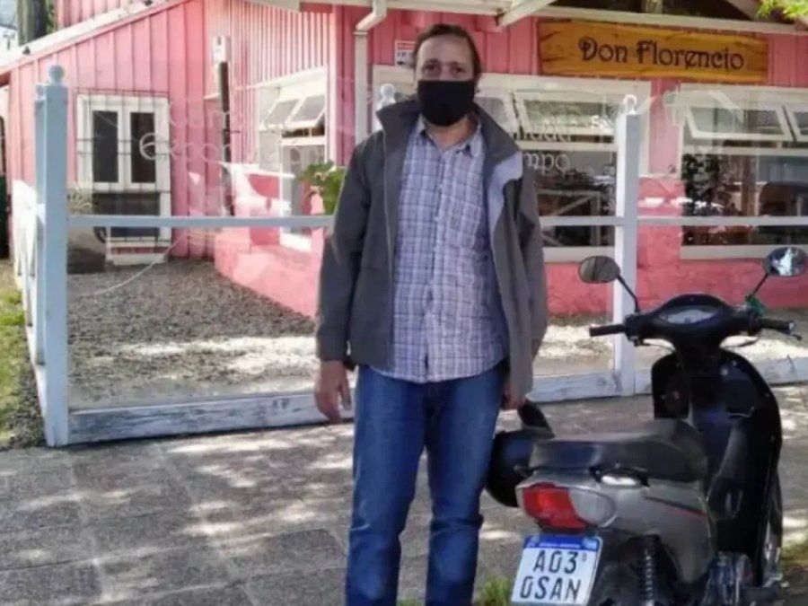 Walter Fortino salió de su casa sabiendo que tenía un largo recorrido por delante hasta la parilla de Don Florencio