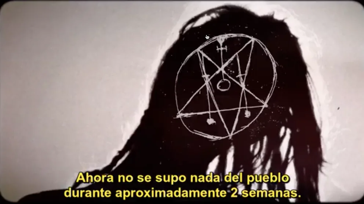 El símbolo de Astaroth aparece en Antrum más de 170 veces.