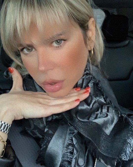 Marianela Mirra ahora es rubia.