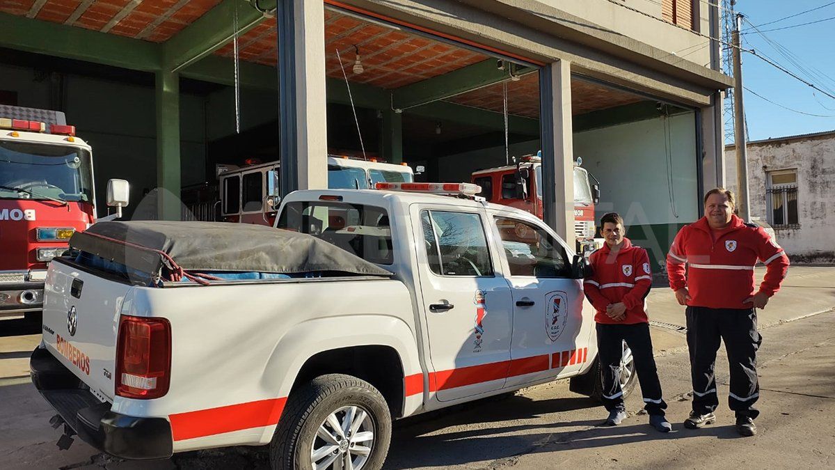 Los bomberos santafesinos llegaron a la provincia puntana en horas de la madrugada de este lunes y esta mañana ya se encontraban operativos en la búsqueda de Guadalupe.