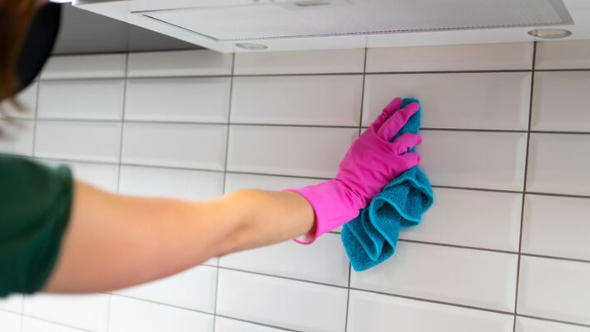 El truco para limpiar las juntas.