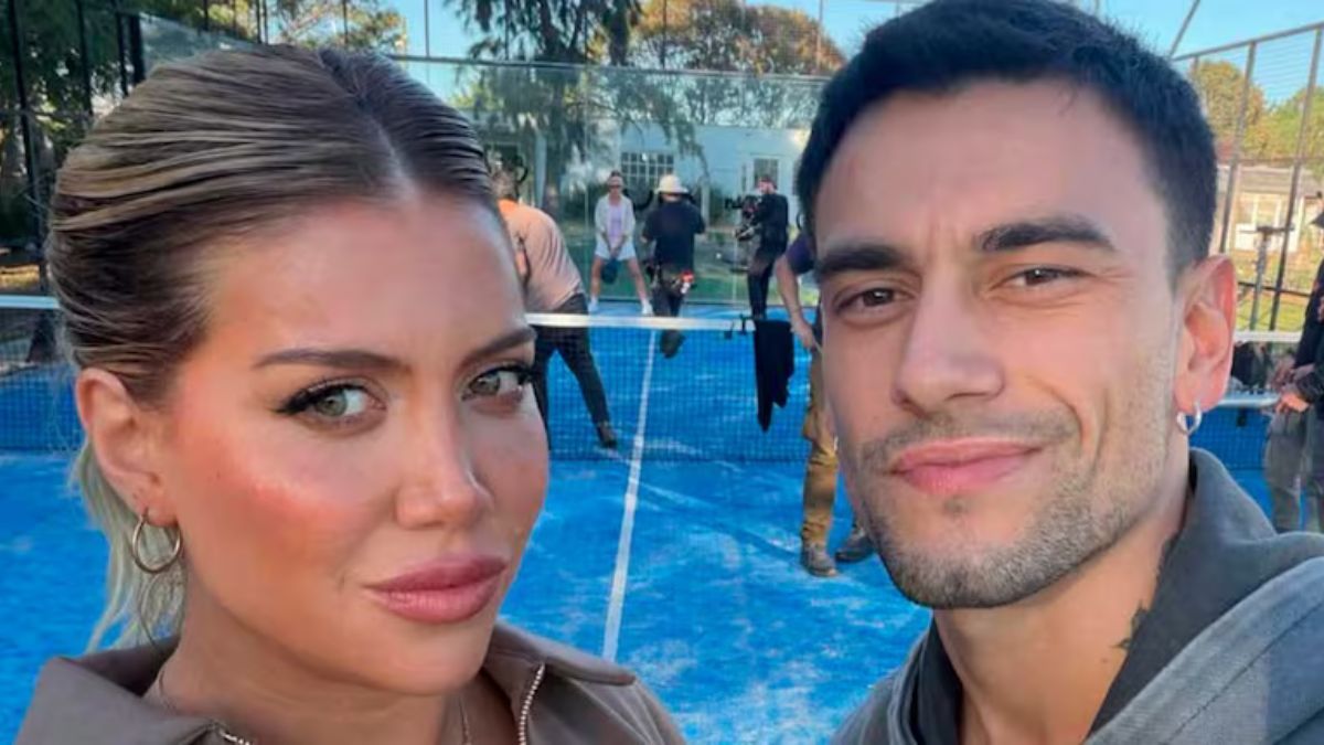 Agustín Bernasconi publicó un mensaje en redes para negar su romance con Wanda Nara pero lo borró minutos después.