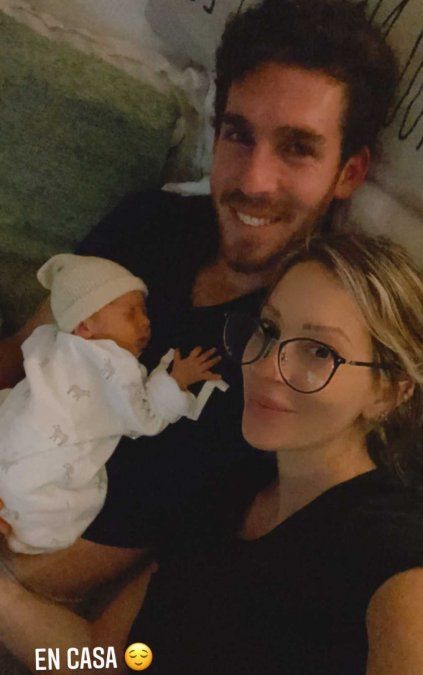 Noelia Marzol ya está en su casa con Donatello.