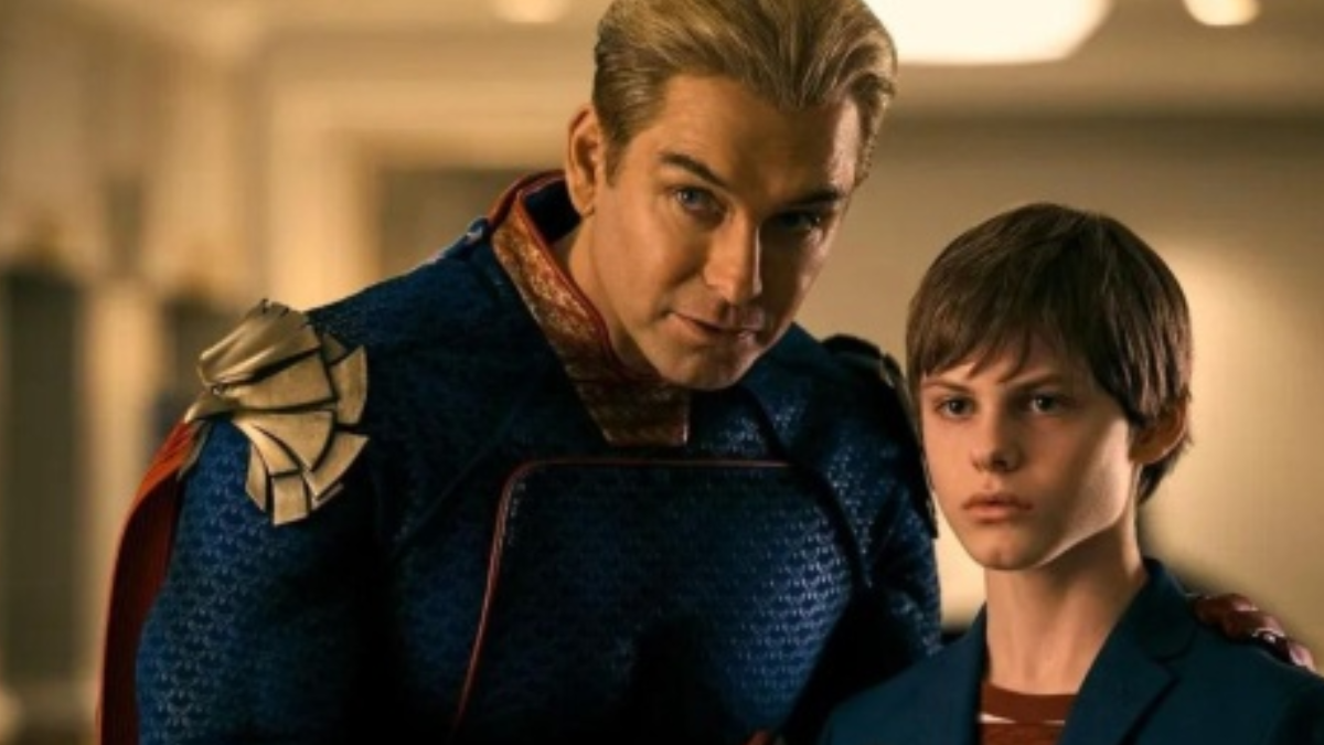 Ryan y Homelander en The boys.