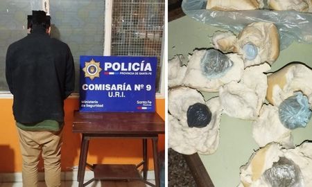 Santa Fe: detuvieron a un hombre que intentó ingresar marihuana a la Seccional 9° Santa Fe: detuvieron a un hombre que intentó ingresar marihuana a la Seccional 9°