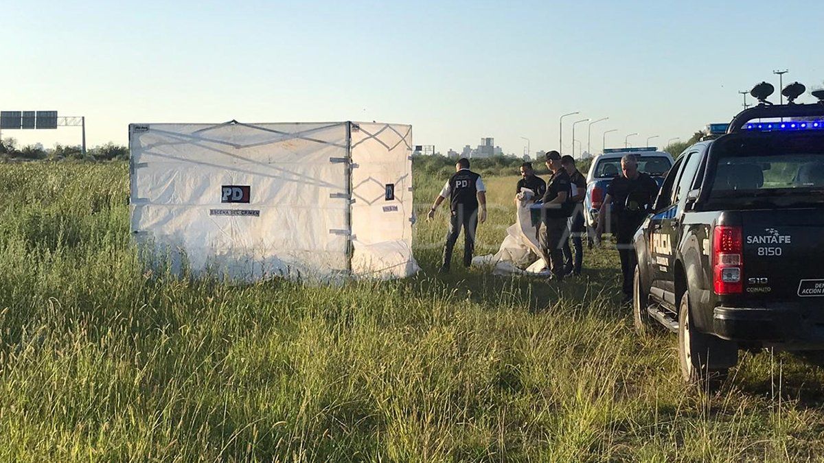 El Gabinete de Criminal&iacute;stica en la zona del hecho.&nbsp;