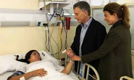 macri visito a la policia baleada que presenta ?una mejoria general? macri visito a la policia baleada que presenta ?una mejoria general?