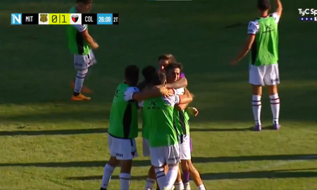 El gol de Brian Negro que puso en ventaja a Colón contra Mitre de Santiago del Estero El gol de Brian Negro que puso en ventaja a Colón contra Mitre de Santiago del Estero