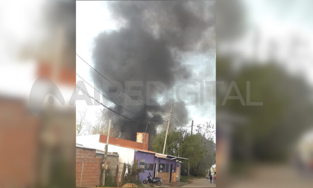 Se incendió una casa en el barrio Varadero Sarsotti Se incendió una casa en el barrio Varadero Sarsotti